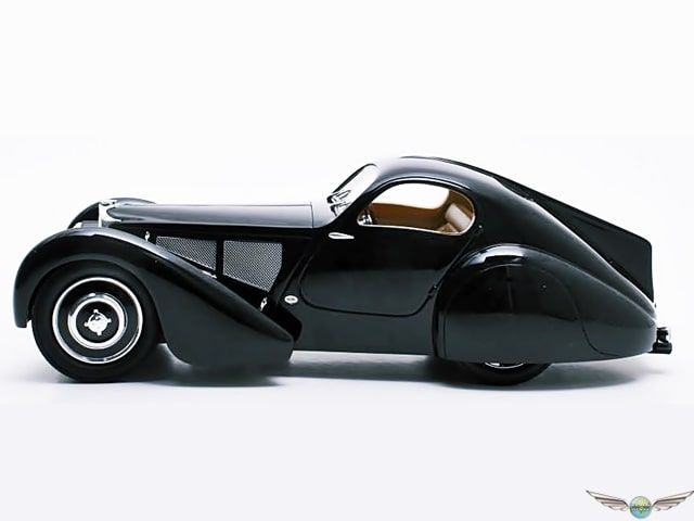 Bugatti Type 51 Dubos Coupe Resin Model Car 40205-041 