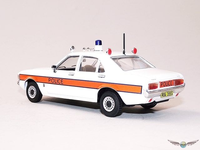 Ford Granada Mk1 Police Polizei UK 1:43 Atlas Modellauto