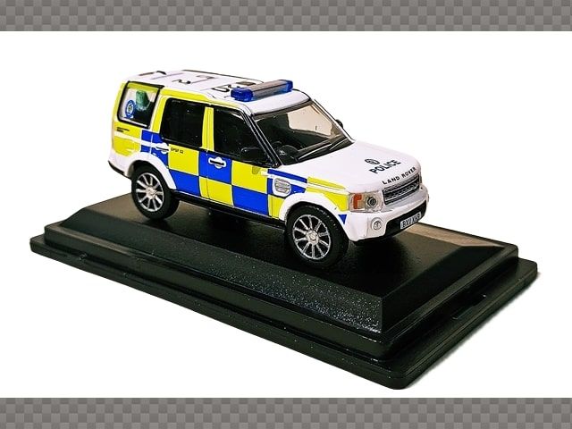 British police car Land Rover Discovery 1/76 DIECAST MODEL CAR 