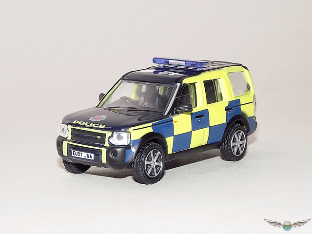 British police car Land Rover Discovery 1/76 DIECAST MODEL CAR 