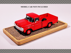 1:43 SCALE DISPLAY BASE - SAND HD FINISH ~ PROTECT YOUR INVESTMENT! | Display Cases