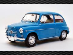 FIAT 600 ~ 1957 (FREE DISPLAY CASE) | 1:24 Diecast Model Car