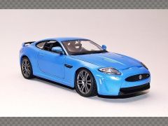 JAGUAR XKR-S ~ BLUE | 1:24 Diecast Model Car