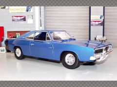 DODGE CHARGER R/T 1969 ~ BLUE | 1:18 Diecast Model Car