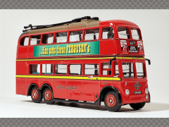 3 AXLE QI TROLLEY BUS ~ LONDON TRANSPORT | 1:76 Diecast Model Bus