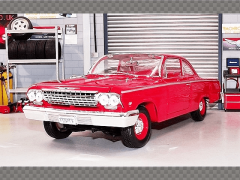 CHEVROLET BEL AIR 1962 ~ RED | 1:18 Diecast Model Car