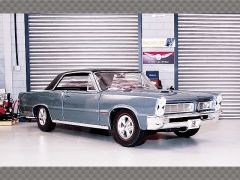 PONTIAC GTO HURST EDITION 1965 ~ BLUE | 1:18 Diecast Model Car