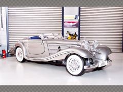 MERCEDES 500K ~ 1936 ~ SILVER | 1:18 Diecast Model Car