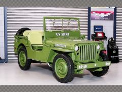 WILLYS JEEP (US ARMY) ~  1944 | 1:18 Diecast Model Car