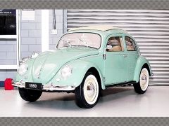 VOLKSWAGEN CLASSIC BEETLE 1950 ~ GREEN | 1:18 Diecast Model Car