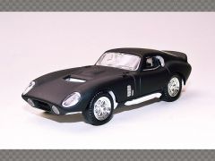 SHELBY COBRA DAYTONA COUPE ~ 1965 ~ MATT BLACK | 1:43 Diecast Model Car