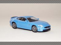 Miniature 1/43 Jaguar F Type R Dynamic B Burago Blue Nuit