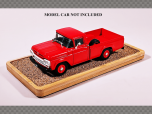 1:43 SCALE DISPLAY BASE - SAND HD FINISH ~ PROTECT YOUR INVESTMENT! | Display Cases