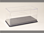 1:43 SCALE MODEL CAR DISPLAY CASE TARMAC FINISH ~ PROTECT YOUR INVESTMENT!