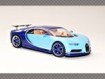 BUGATTI CHIRON  ~ BLUE| 1:43 Diecast Model Car
