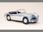 AUSTIN HEALEY CABRIOLET ~ BLUE | 1:43 Diecast Model Car