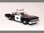 CHEVROLET BEL AIR POLICE CAR ~ 1973 | 1:43 Diecast Model Car