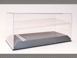 1:43 SCALE MODEL CAR DISPLAY CASE  WITH FINISHING LINE ~ PROTECT YOUR INVESTMENT! | Display Cases