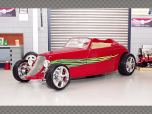 FORD CONVERTIBLE SPEEDSTER HOT ROD 1933 ~ RED | 1:18 Diecast Model Car