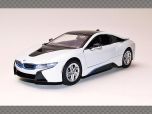 BMW i8 COUPE ~ 2018 ~ WHITE | 1:24 Diecast Model Car
