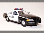 FORD CROWN VICTORIA  ~ POLICE | 1:24 Diecast Model Car
