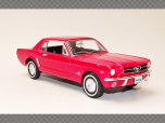 FORD MUSTANG COUPE ~ 1964 | 1:24 Diecast Model Car