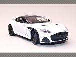 ASTON MARTIN SUPERLEGGERA ~ 2019 ~ WHITE | 1:24 Diecast Model Car
