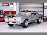SHELBY GT 500KR ~ 1968 ~ SILVER | 1:18 Diecast Model Car